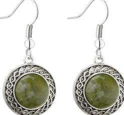Solvar | Connemara Marble Drop Earrings