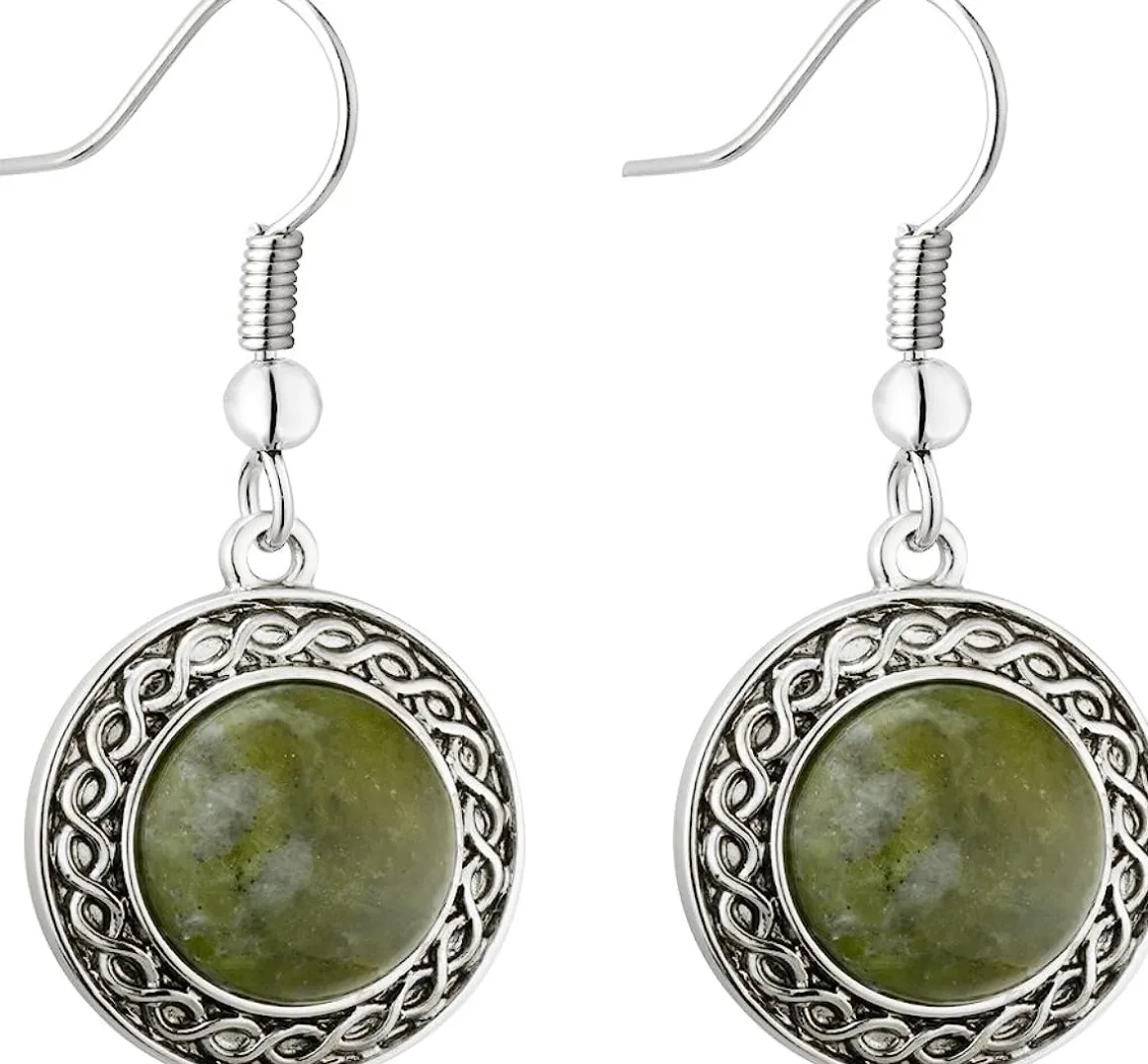 Solvar | Connemara Marble Drop Earrings