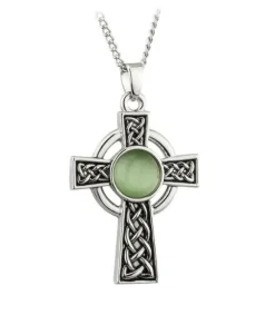 Solvar | Marble Cross Pendant