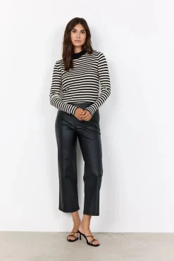 Soya Concept Pam Pleather Trousers