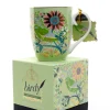 Tipperary Crystal | Birdy Mug: Greenfinch