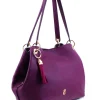 Tipperary Crystal | Sicily Tote Bag - Burgundy