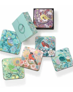 Tipperary Crystal Birdy Set of 6 Coasters