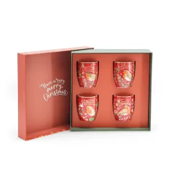 Tipperary Crystal Robin Mugs