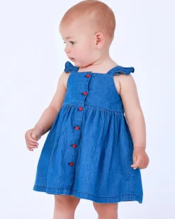 Tuc Tuc Denim Dress
