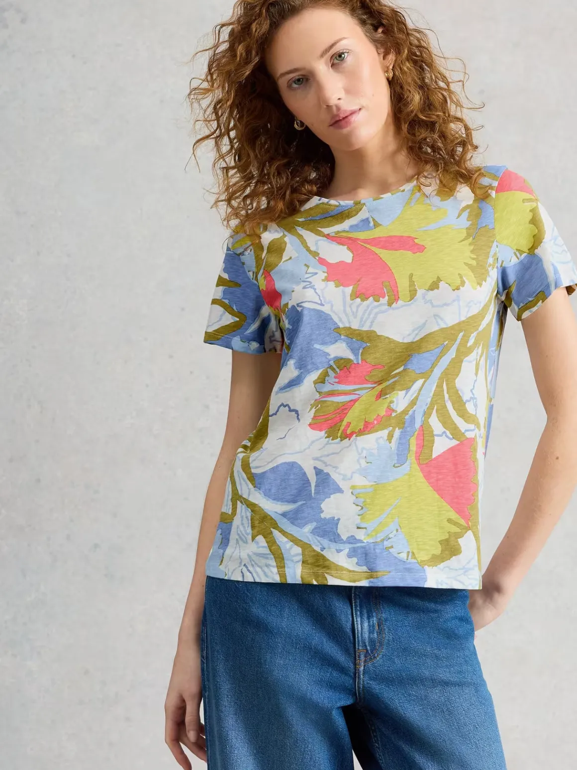 White Stuff Abbie Crew Neck Tee