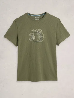 White Stuff Abersoch Bike Graphic T-Shirt