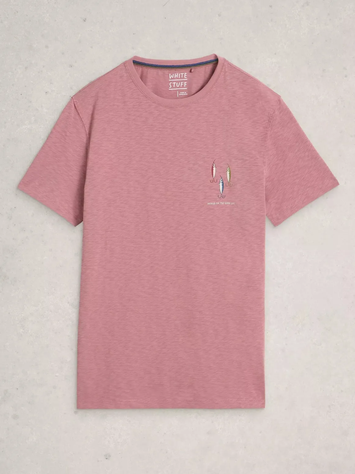 White Stuff Abersoch Hook Graphic T-Shirt