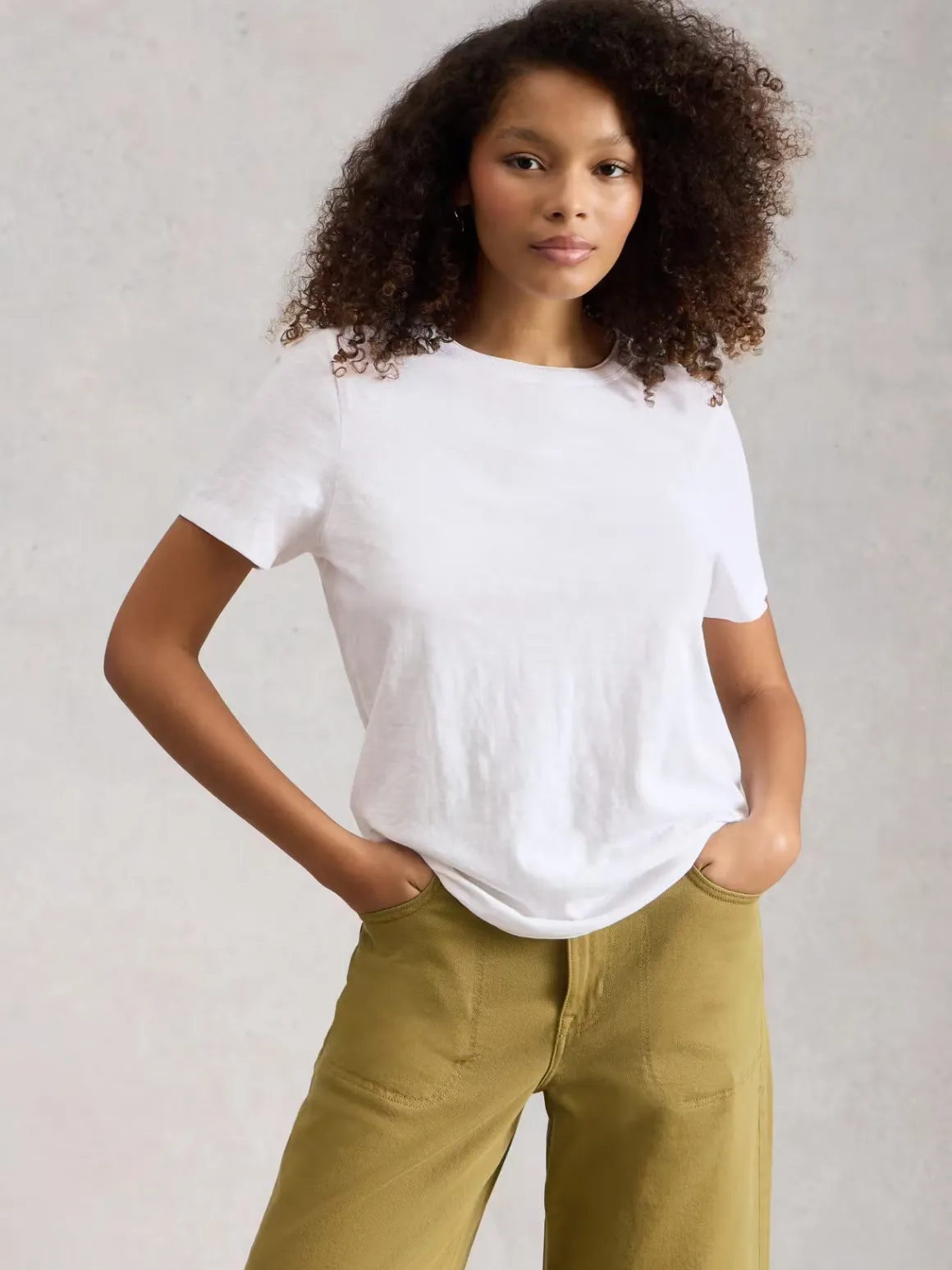 White Stuff Clara Crew Neck T-Shirt
